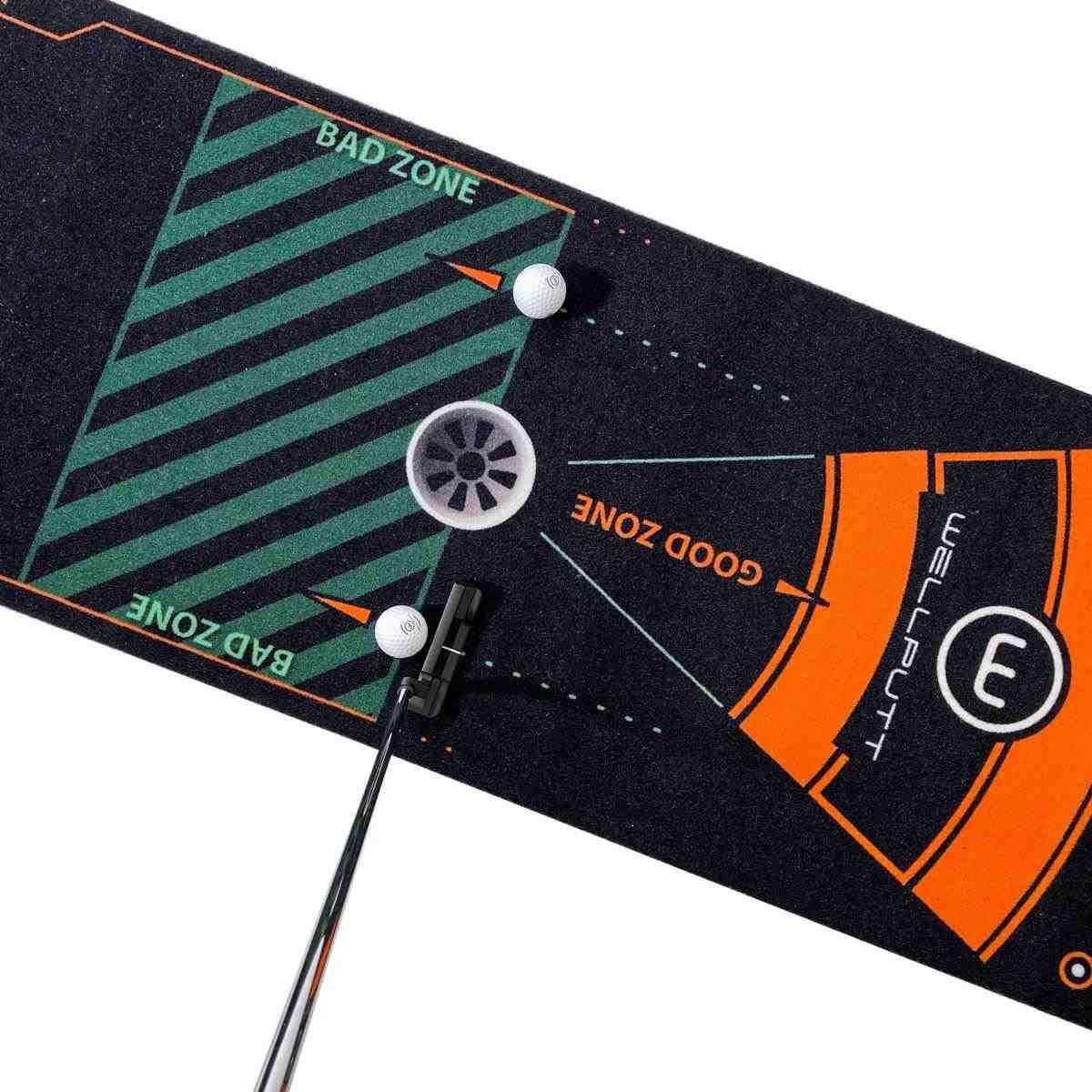Wellputt Putting Mat - CLASSIC 13FT (4m), speed 10-11,5ft, nero