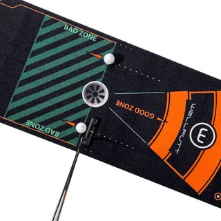 Wellputt Putting Mat - CLASSIC 13FT (4m), speed 10-11,5ft, nero