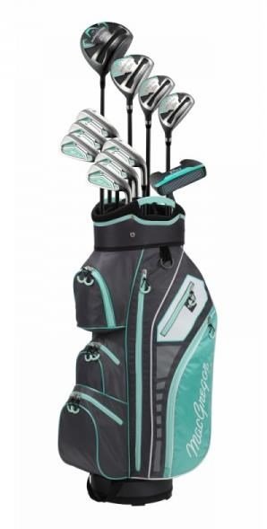 MacGregor DCT3000 set da golf da donna, grafite, cart bag