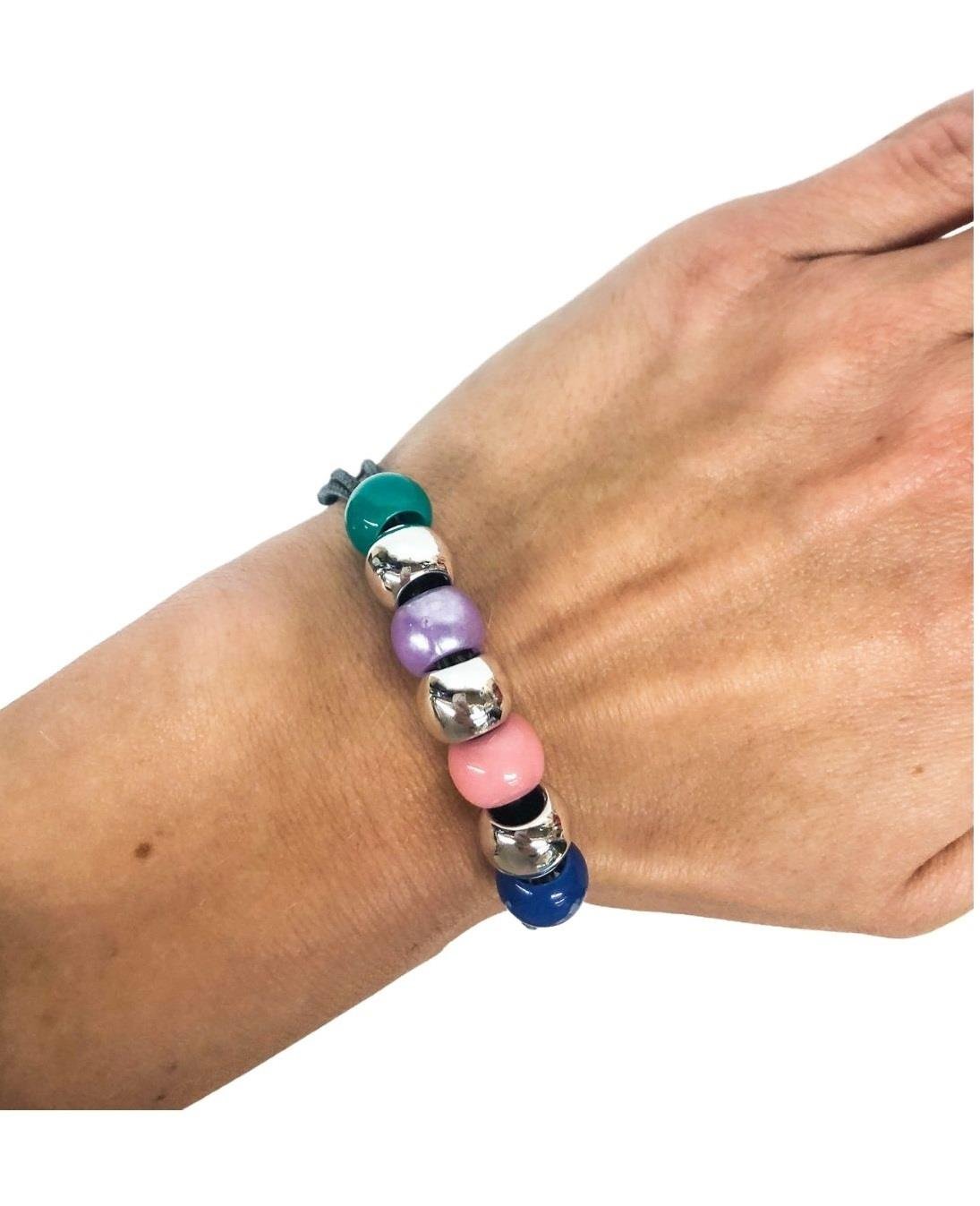 Handmade Teraka braccialetto, tipo 012, multicolore