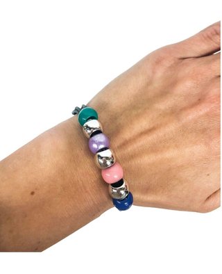 Handmade Teraka braccialetto, tipo 012, multicolore