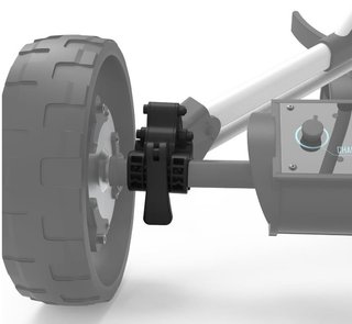 Alphard Club Booster eWheel Bracket Set - Clicgear 8.0 accessorio per carrello, nero