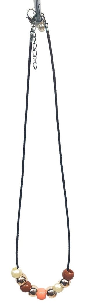 Ostatní Handmade Teraka necklace, type 001, multicolore