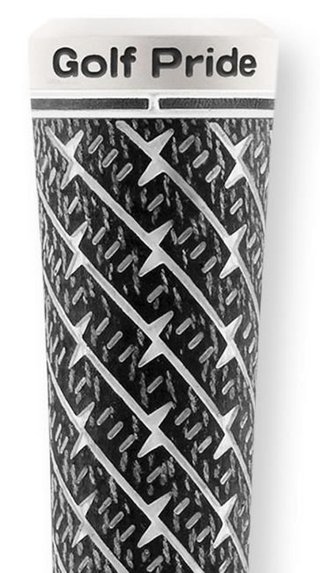 Golf Pride Z-Grip Cord grip, STANDARD, nero/bianco