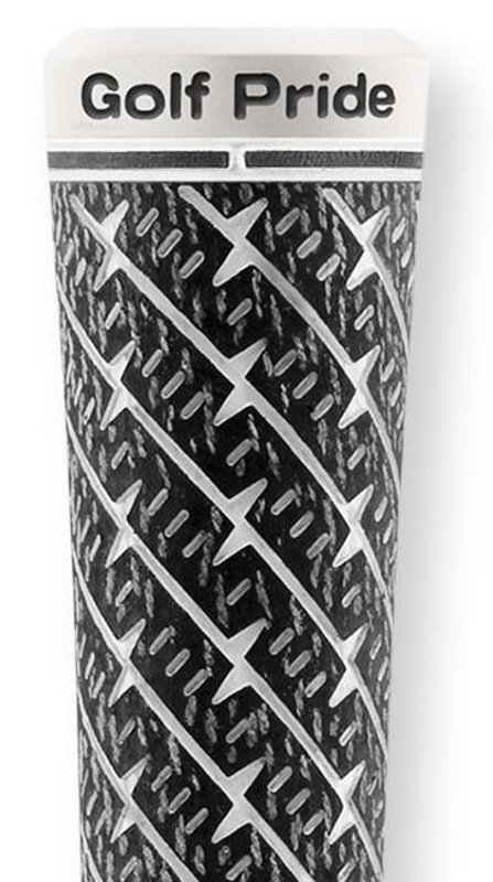 Golf Pride Z-Grip Cord grip, STANDARD, nero/bianco