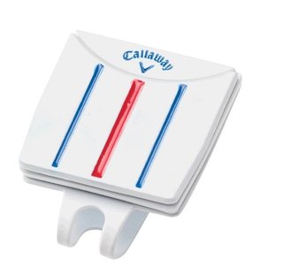 Callaway Triple Track Hat Clip, bianco
