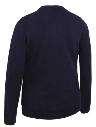 Callaway V-Neck Merino maglione da donna, dark navy