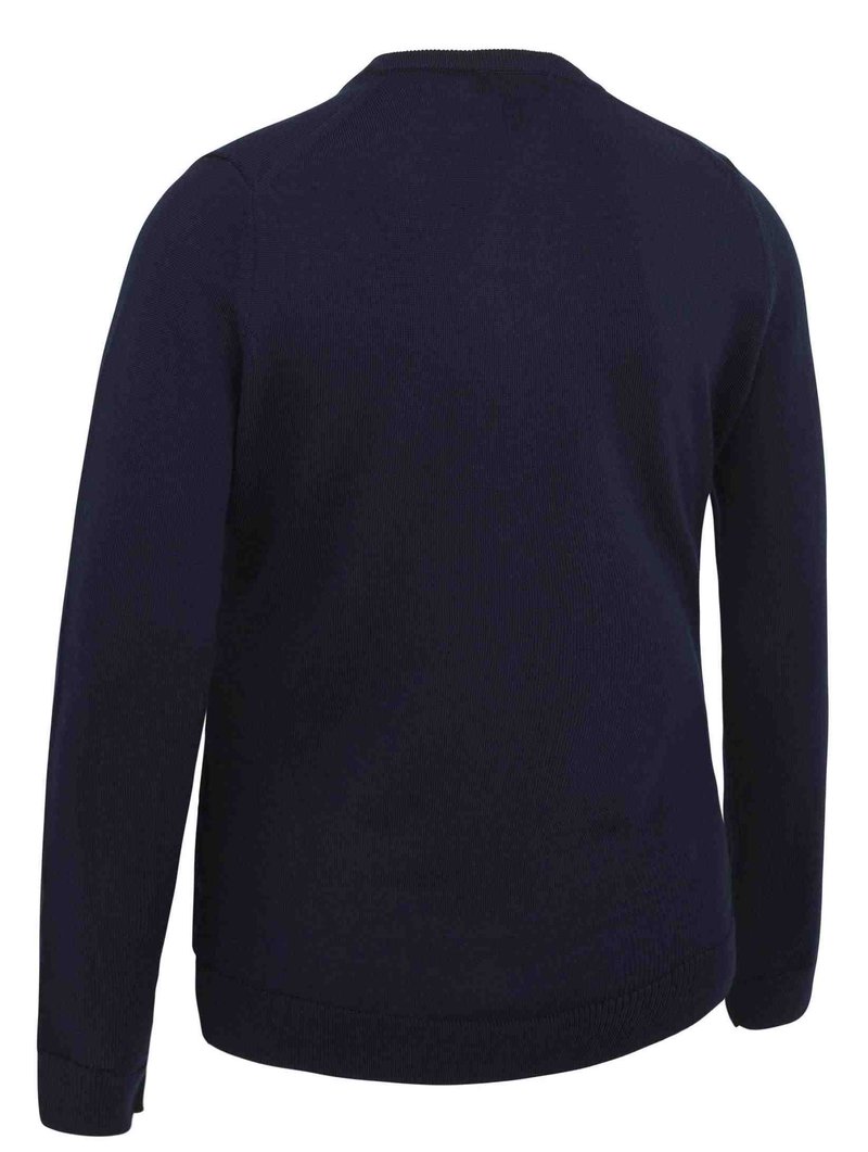 Callaway V-Neck Merino maglione da donna, dark navy
