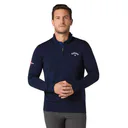 Callaway 1/4 Blended Merino maglione da uomo, blu navy
