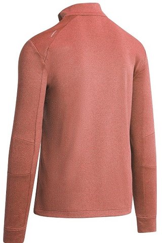 Callaway Pieced Waffle 1/4 Zip felpa da uomo, dubarry heather