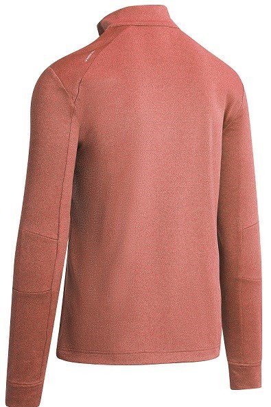 Callaway Pieced Waffle 1/4 Zip felpa da uomo, dubarry heather