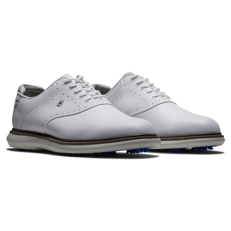 FootJoy FootJoy Traditions scarpe da golf uomo, bianche