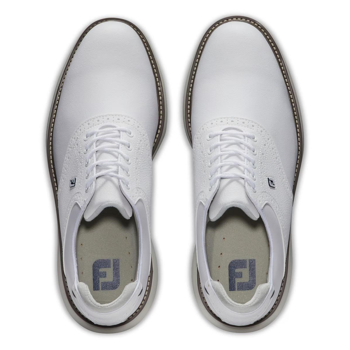 FootJoy FootJoy Traditions scarpe da golf uomo, bianche