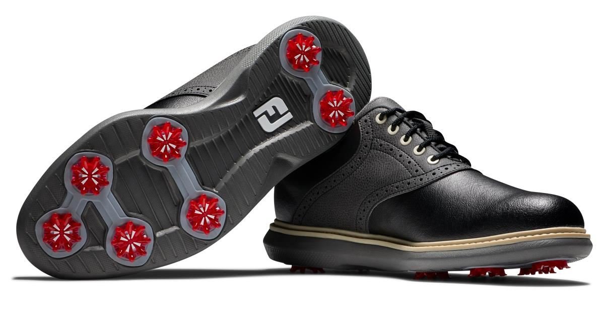 FootJoy Traditions scarpe da golf uomo, nere
