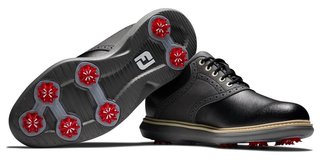 FootJoy Traditions scarpe da golf uomo, nere