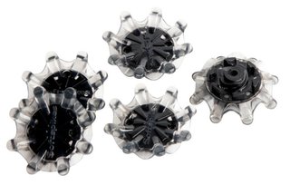 SoftSpikes Pulsar Fast Twist FJ tacchetti da golf ufficiali, nero/grigio (18 pz)