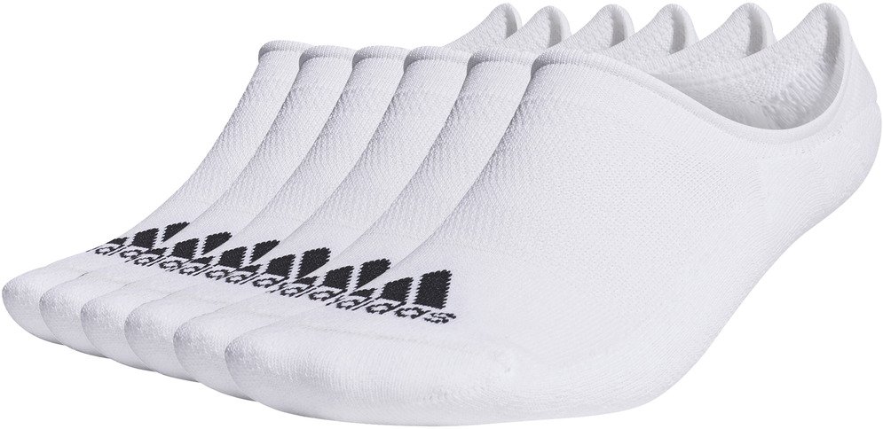 Adidas Low Cut calzini da uomo (6 paia), bianchi