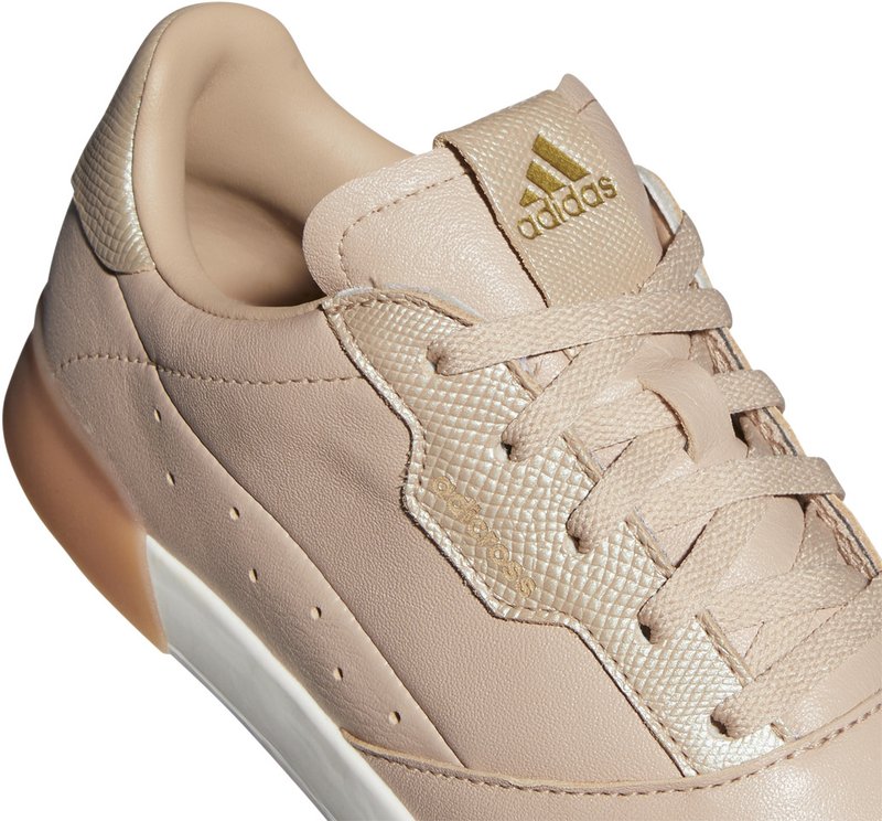 Adidas Adicross Retro scarpe da golf donna, ash pearl/gold met./chalk white