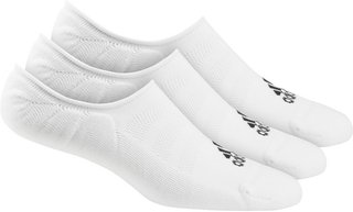 Adidas calzini corti da uomo (3 paia), bianchi
