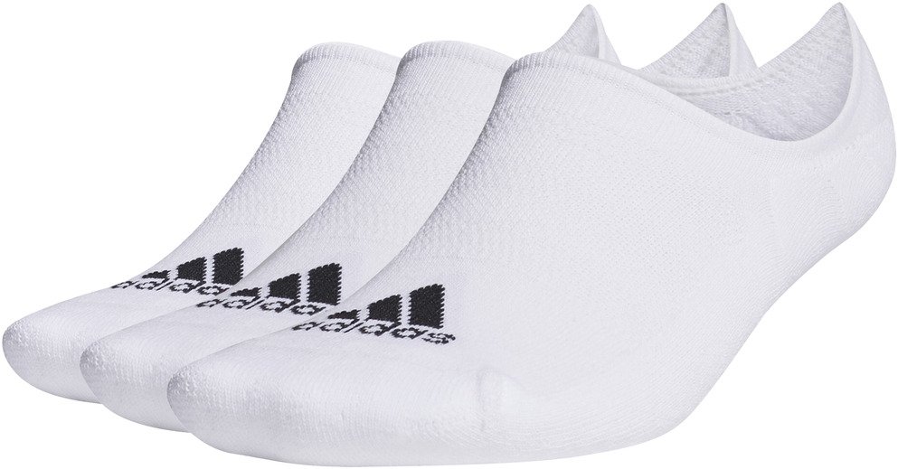 Adidas calzini corti da uomo (3 paia), bianchi