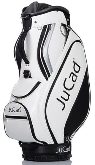 JuCad Pro cart bag, bianco/nero