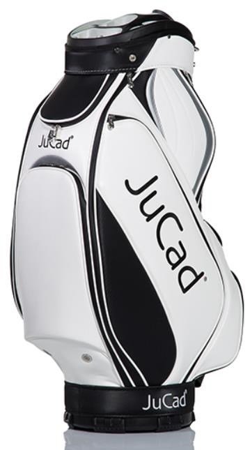 JuCad Pro cart bag, bianco/nero