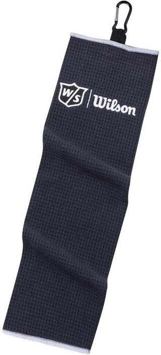 Wilson Staff Tri Fold asciugamano da golf, nero