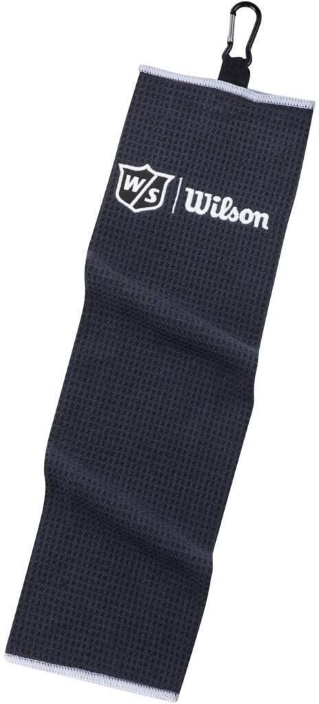 Wilson Staff Tri Fold asciugamano da golf, nero