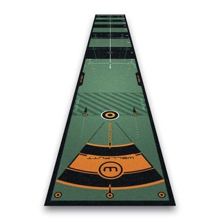Wellputt Putting Mat - CLASSIC 13FT (4m), speed 10-11,5ft, verde