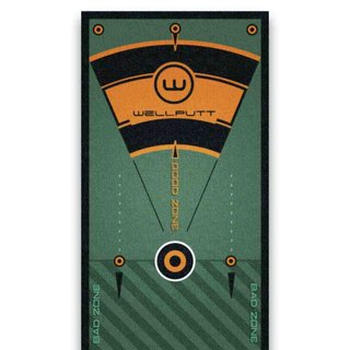 Wellputt Putting Mat - CLASSIC 13FT (4m), speed 10-11,5ft, verde