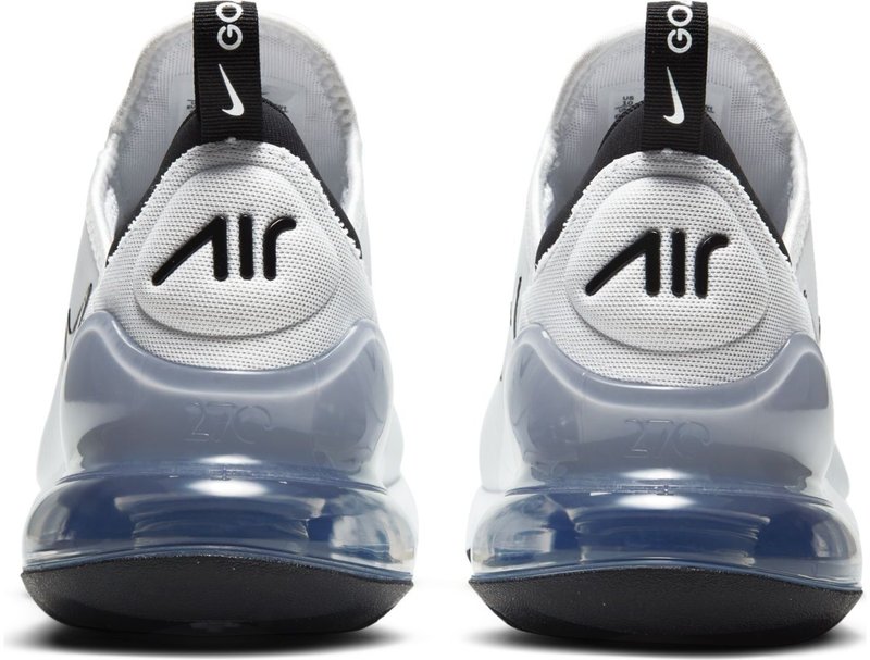 Nike Air Max 270G unisex scarpe da golf, bianco/nero/platino