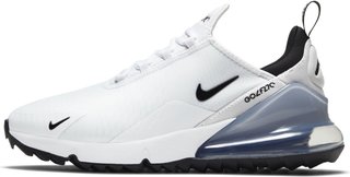 Nike Air Max 270G unisex scarpe da golf, bianco/nero/platino