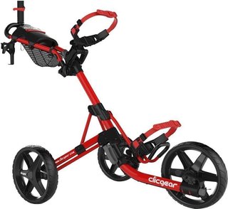 Clicgear M4 carrello manuale, rosso opaco