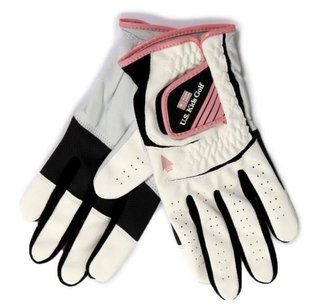 U.S. Kids Golf Golfer Youth guanto da golf junior, bianco/rosa