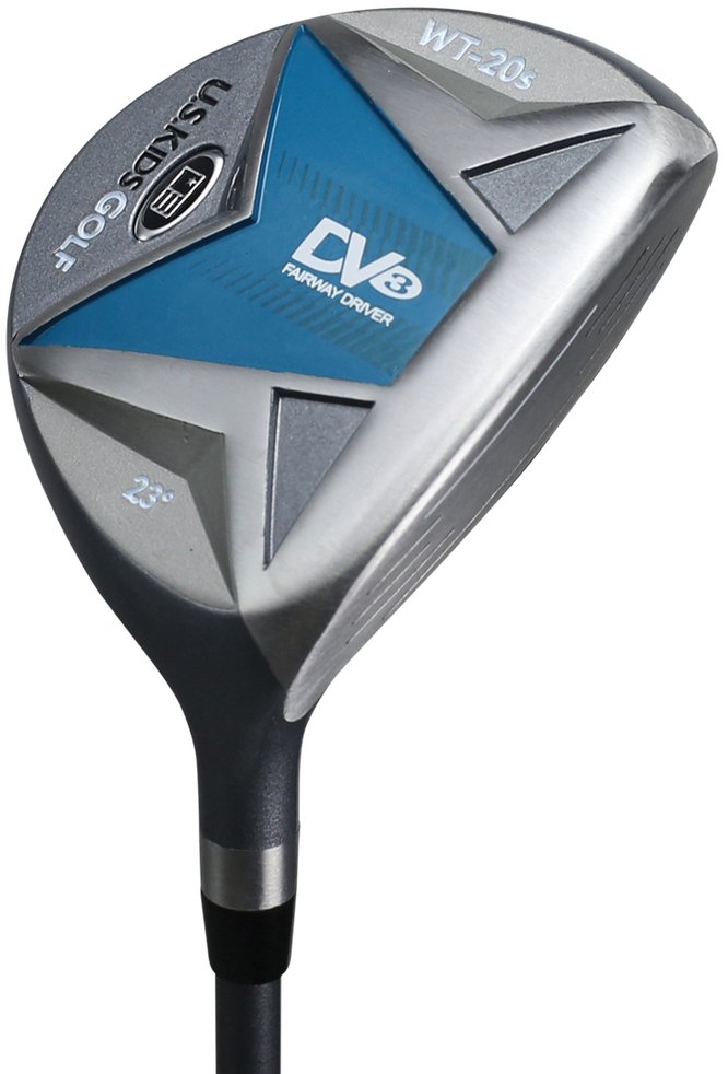 U.S. Kids Golf UL48 (122cm) DV3 WT20-S junior legno da fairway 2022, 23°