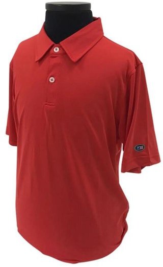 U.S. Kids Golf Tech Lisle polo junior, rosso