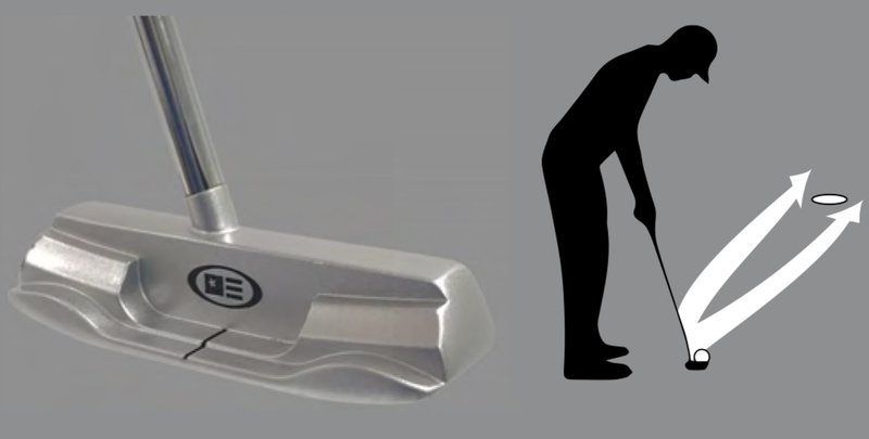 U.S. Kids Golf TS3-66 (167+cm) AIM 2 junior putter 33"