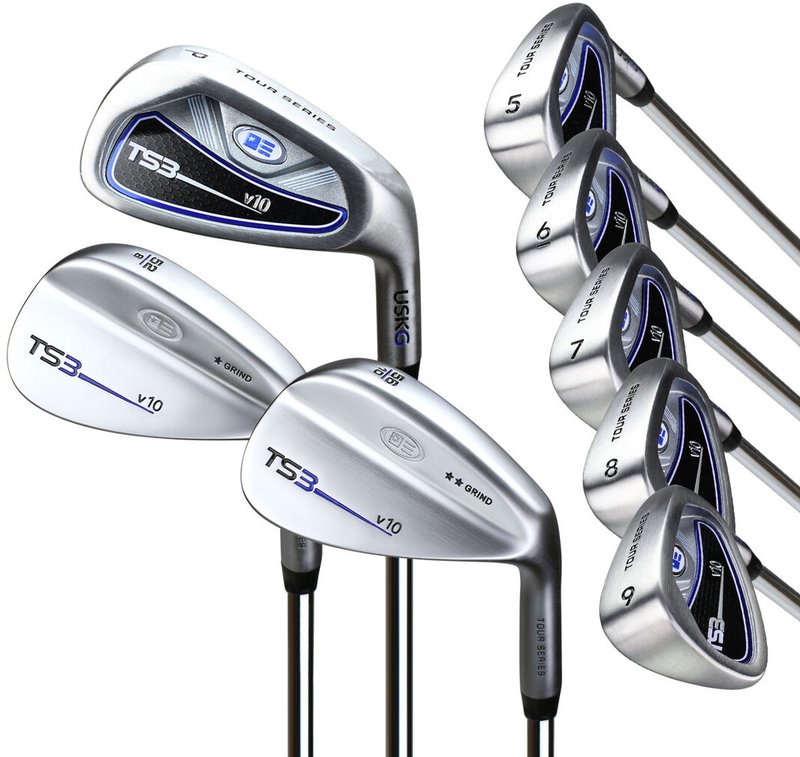 U.S. Kids Golf TS3-57 (145cm) v10 8-Club set da golf junior, acciaio