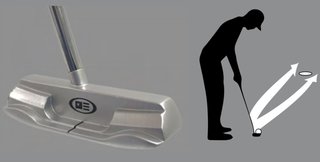 U.S. Kids Golf TS3-63 (160 cm) AIM 2 junior putter 2022