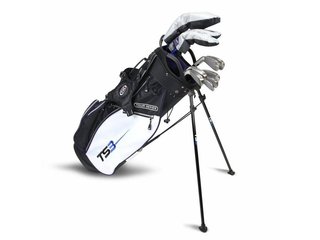 U.S. Kids Golf TS3-54 (137cm) v10 set da golf junior, grafite, nero/bianco/viola + stand bag