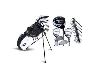 U.S. Kids Golf TS3-54 (137cm) v10 set da golf junior, grafite, nero/bianco/viola + stand bag