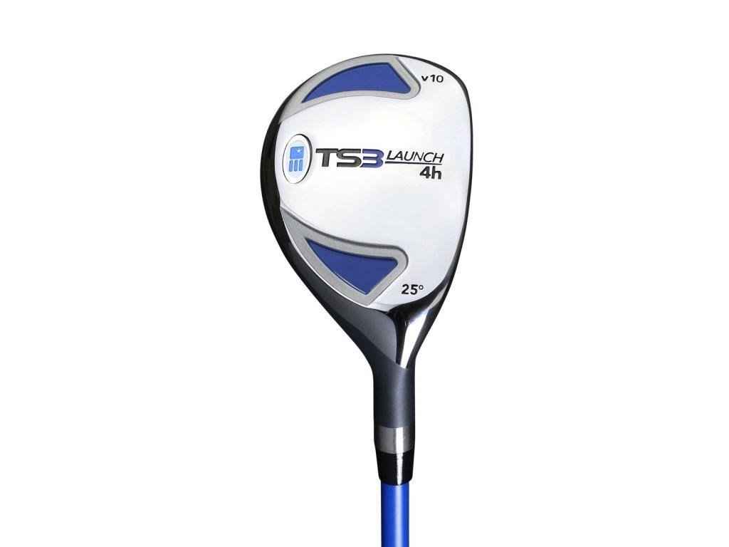 U.S. Kids Golf TS3-54 (137cm) v10 set da golf junior, grafite, nero/bianco/viola + stand bag