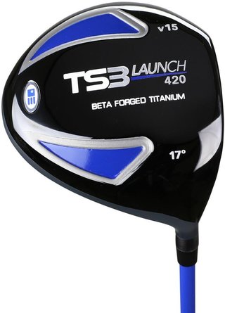 U.S. Kids Golf TS3-51 (130cm) V15 10-Club set da golf junior, grafite + stand bag, royal/bianco/arancione