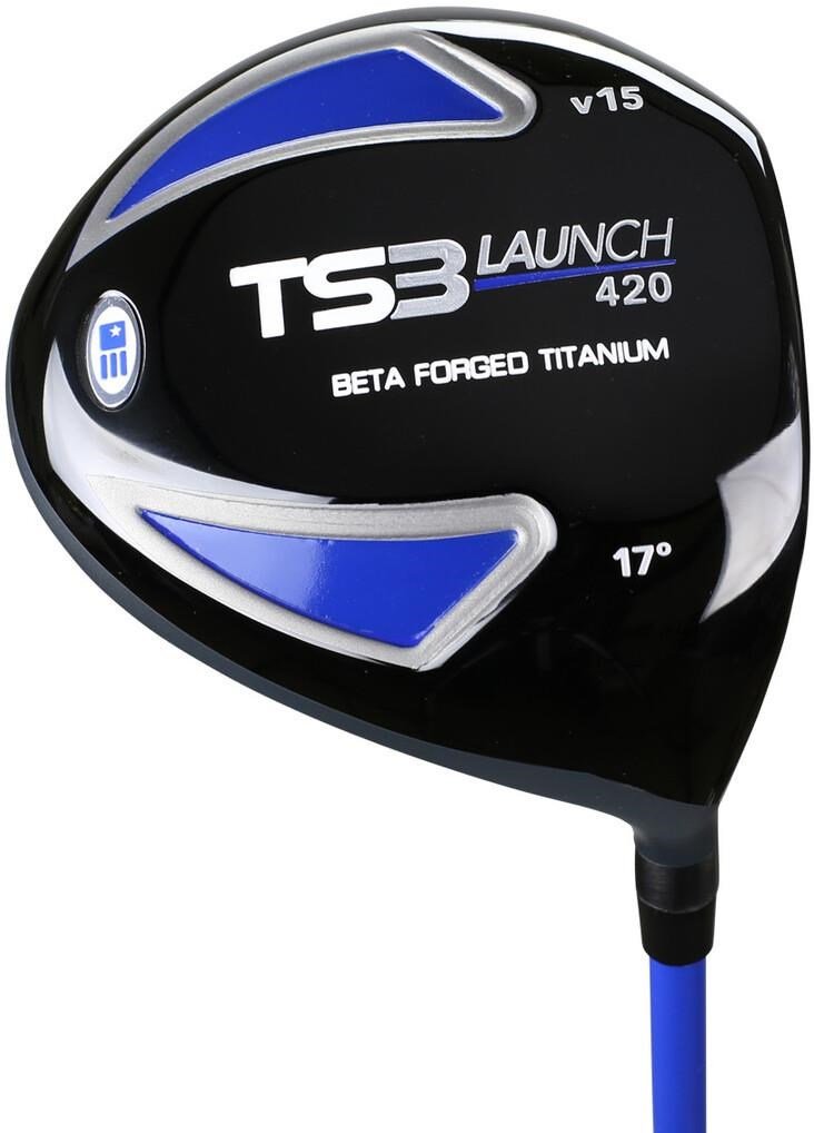 U.S. Kids Golf TS3-51 (130cm) V15 10-Club set da golf junior, grafite + stand bag, royal/bianco/arancione