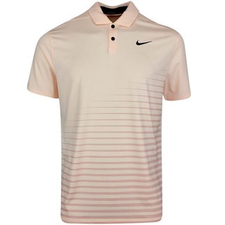 Nike Dry Vapor Stripe Graphic polo da uomo, crimson tint