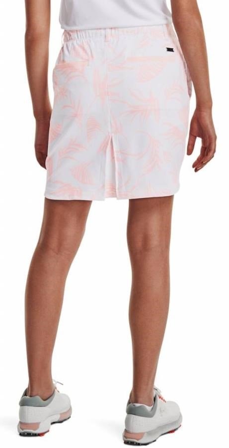 Under Armour Links Woven Printed gonna da golf donna, bianca