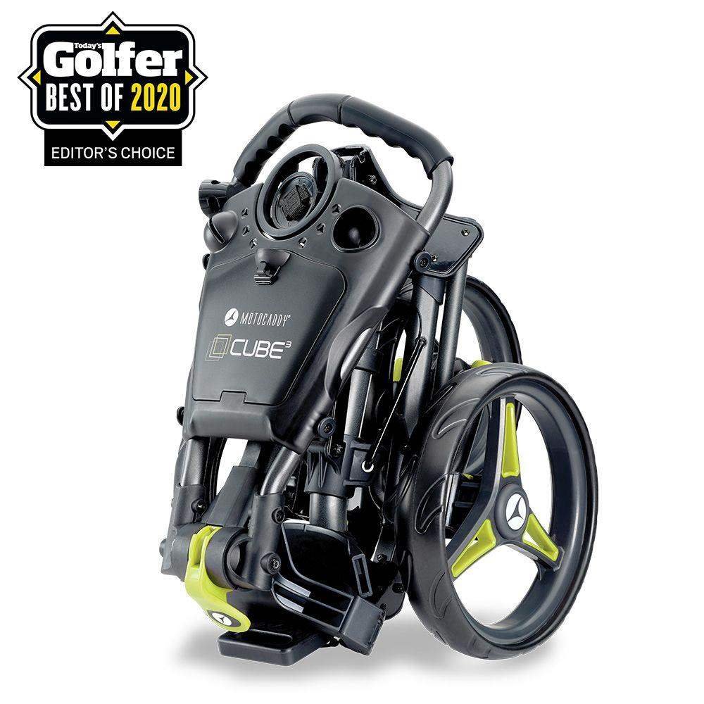Motocaddy CUBE carrello manuale, grafite/lime