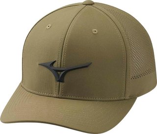 Mizuno Tour Vent Adjustable cappellino da golf, verde oliva scuro