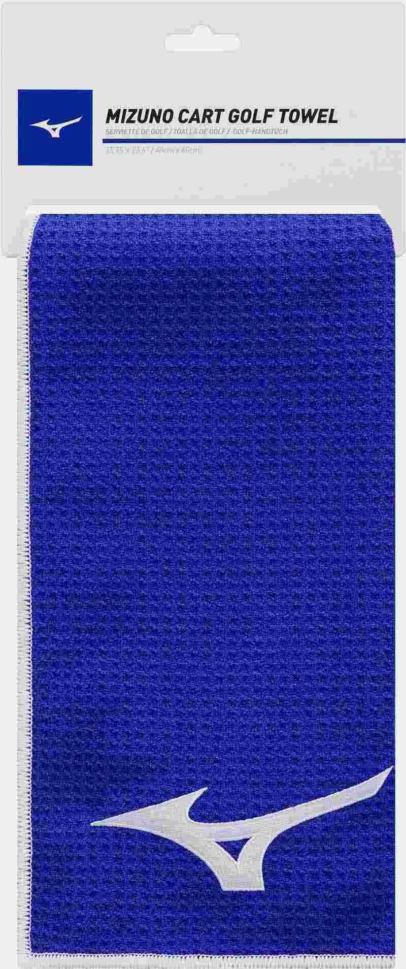 Mizuno Micro Fibre asciugamano da golf (40x60cm), blu navy