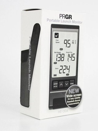SuperSpeed Golf PRGR Black Portable Launch Monitor 2021